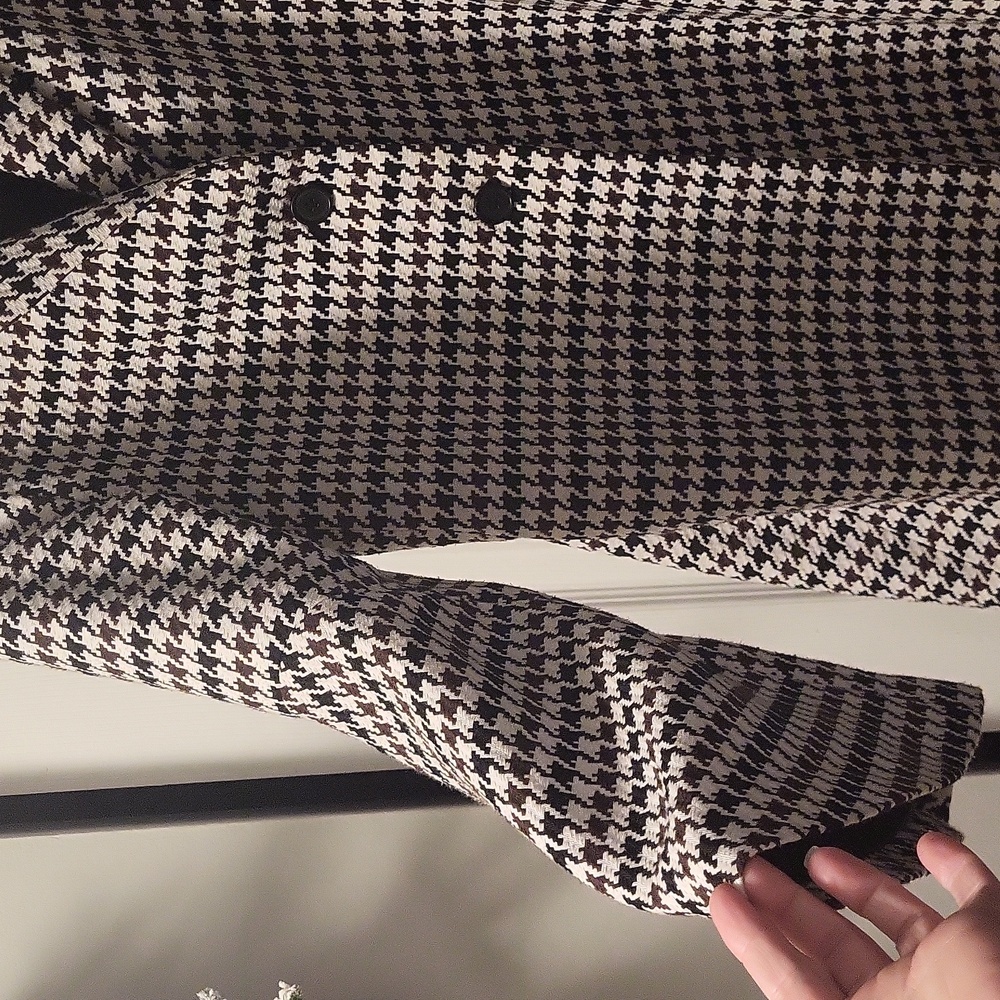 Derek Lam Houndstooth Coat - Picture 3 of 16